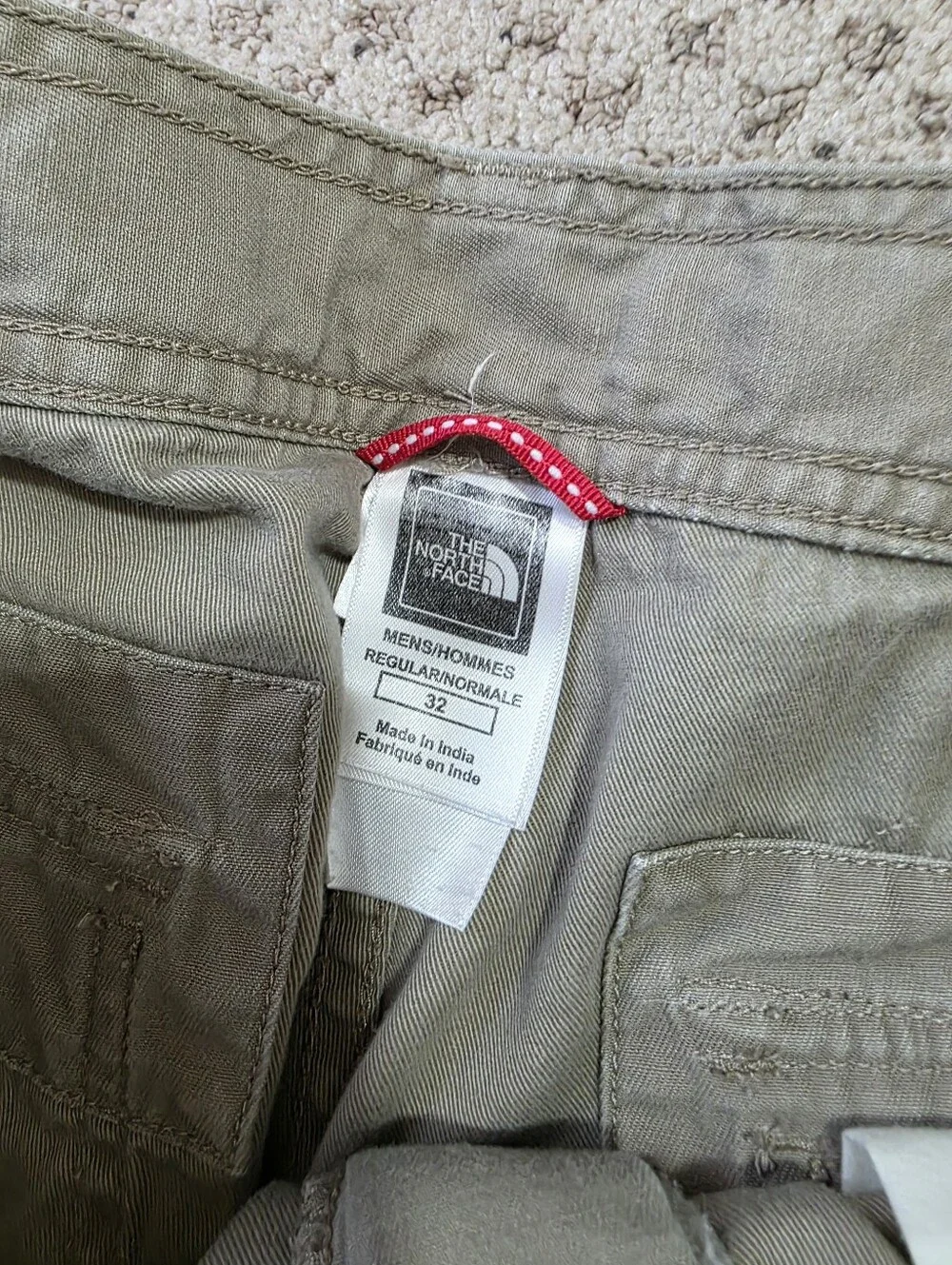 Vintage The North Face Men's Cargo Pants